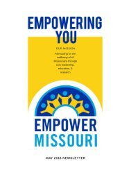 Empowering You May 2018 Newsetter