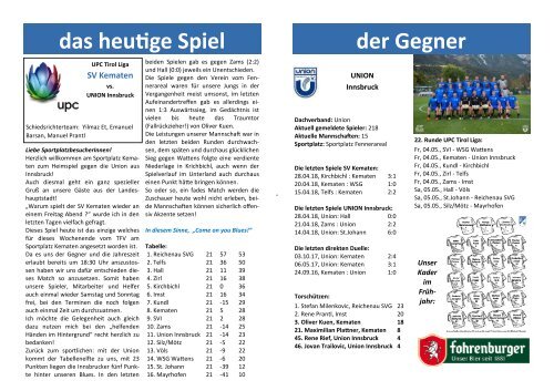 Blues Heimspiel, die aktuellen Blues News