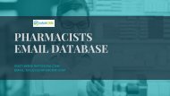 Pharmacists Email Database