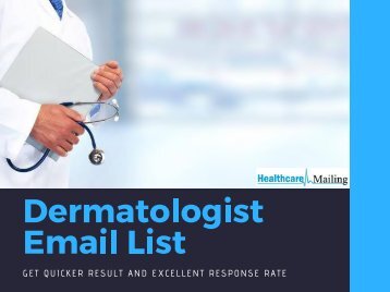 Dermatologist Email List