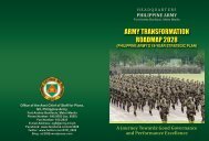 ARMY TRANSFORMATION ROADMAP 2028 - Philippine Army