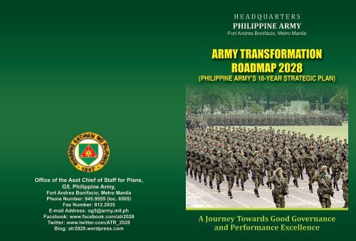 ARMY TRANSFORMATION ROADMAP 2028 - Philippine Army