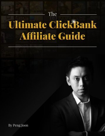 The Ultimate ClickBank Affiliate Guide