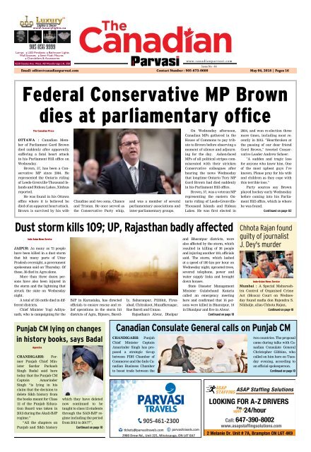 The Canadian Parvasi - Issue 44