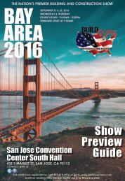 Bay Area 2016 Build Expo Show Preview Guide