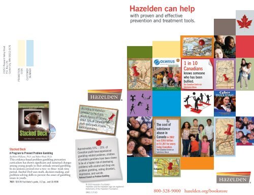 Hazelden Canadian Catalog