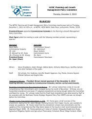 Minutes - Northeast Florida Regional Council