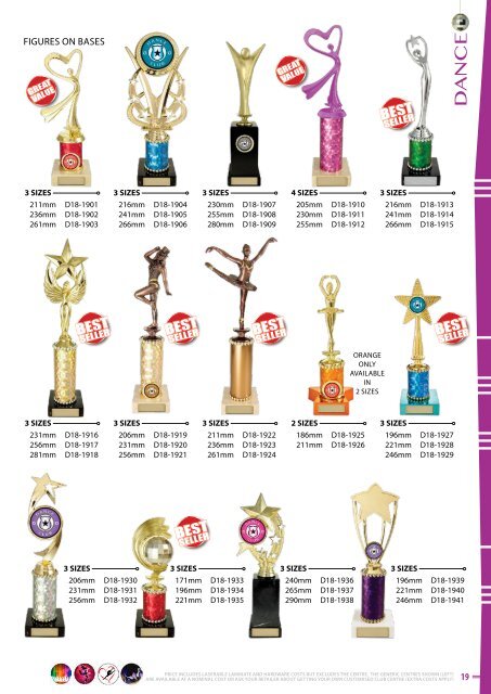 2018 Some Really Different Dance Trophies