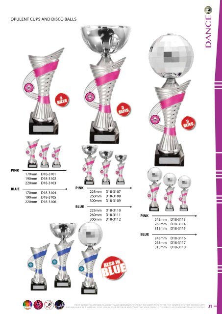 2018 Some Really Different Dance Trophies