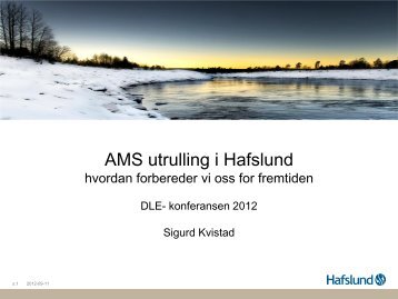 Fremtidens distribusjonsnett - Smart Grid - Energi Norge