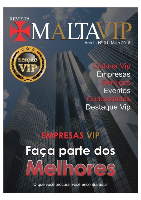 REVISTA MALTA POR PAGINA EDICÃO 1