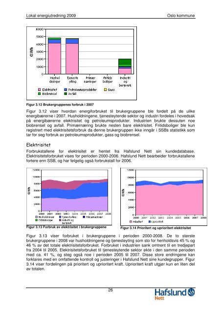 Lokal energiutredning 2009 for Oslo kommune - Hafslund Nett