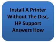 Easy Steps To Install A Printer Without The Disc