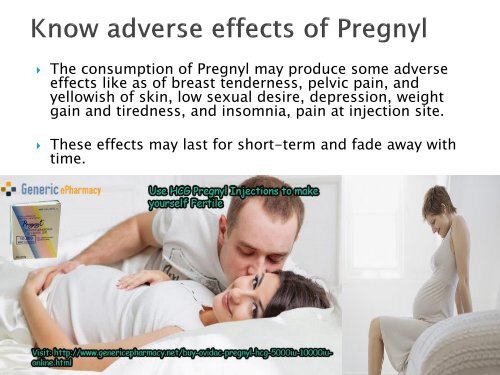 Treat your Infertility Disorder with help of HCG Pregnyl 10000 IU 5000 IU Injections