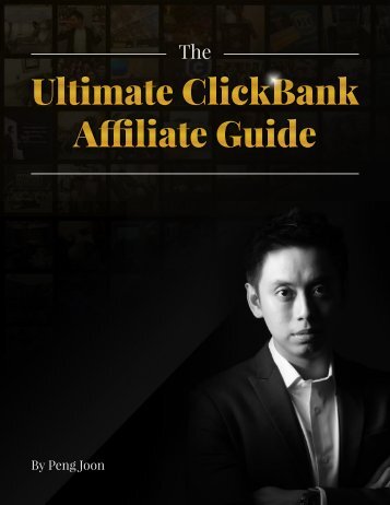 The Ultimate CLICKBANK Income Guide by Peng Joon