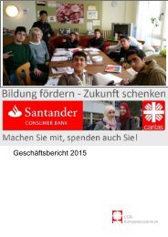 Geschäftsbericht 2015