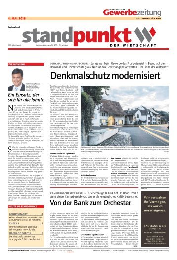 Standpunkt 463, 4.5.2018