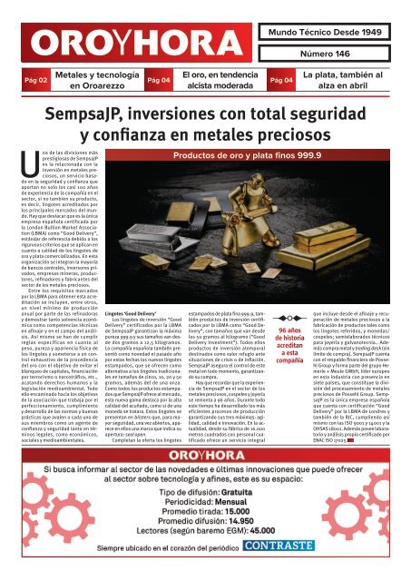 Oro y Hora nº146