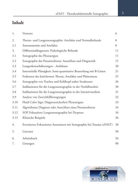 Sonoskopie eFAST: Lungensonographie und FAST (Online Auflage).