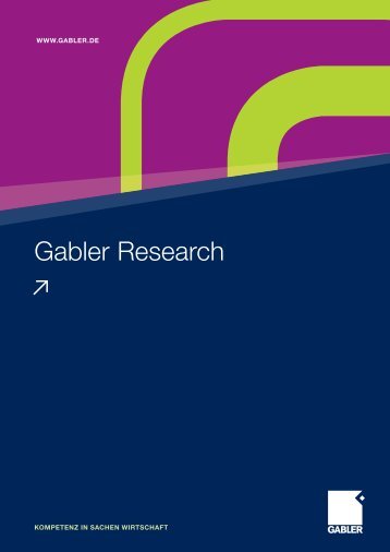 Gabler Research - Springer Fachmedien WIesbaden GmbH ...