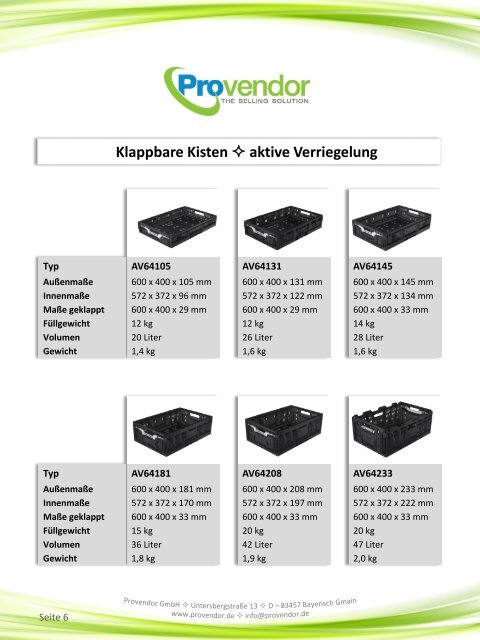 Produktkatalog Provendor GmbH_2018-05-04