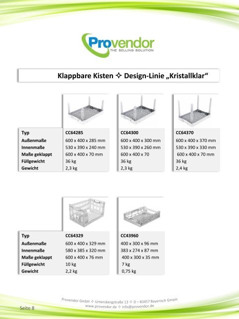 Produktkatalog Provendor GmbH_2018-05-04