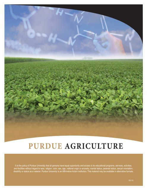 Works - Purdue Agriculture - Purdue University