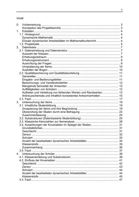 Lehrstuhl für Mathematik und ihre Didaktik Walter Olbricht, Doris ...