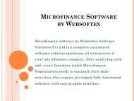 Microfinance Software