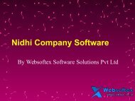 Nidhi Company Software