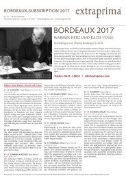 Extraprima Bordeaux 2017 Subskription Verkostungsnotizen