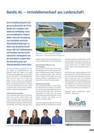 Bundis AG - Immobilienverkauf aus Leidenschaft