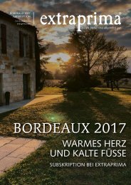 Extraprima Bordeaux 2017 Subskription Jahrgangsbericht Warmes Herz und kalte Füße