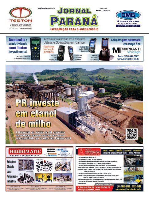Jornal Paraná Abril 2018