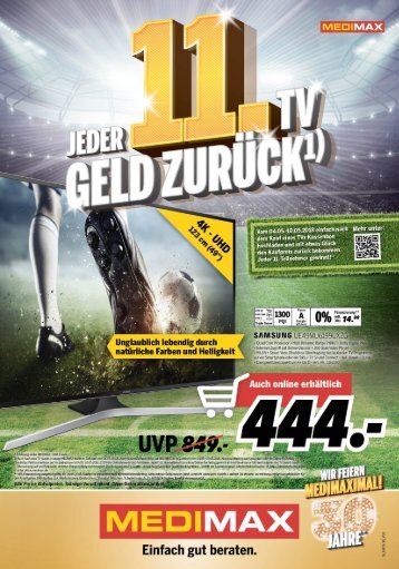 Jeder 11 TV Geld zurück