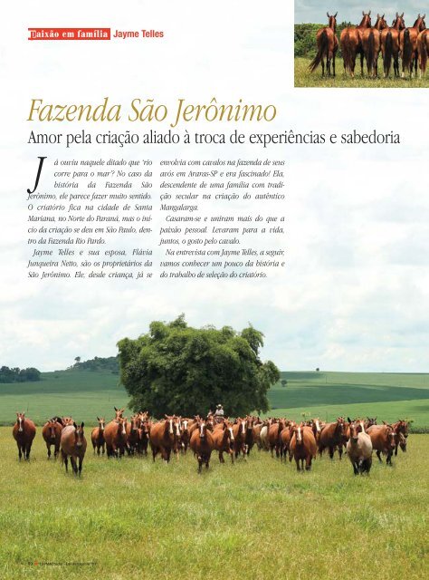 Revista 53 TOP MARCHADOR-EDIÇÃO ESPECIAL 115 ANOS DE LINHAGEM