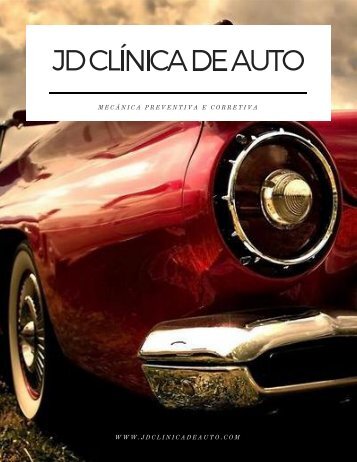 CATÁLOGO DE REVISÕES JD CLÍNICA DE AUTO