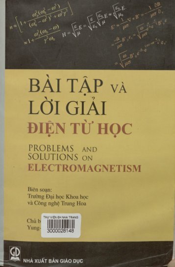 Bài tập và lời giải Điện từ học - Yung-Kuo Lim (Chủ biên)