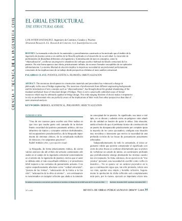 Artículo a texto completo en formato PDF - Revista de Obras Públicas