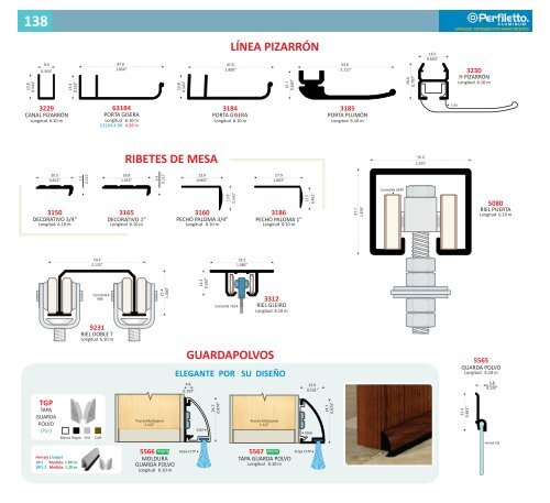 Catálogo Perfiletto 2018