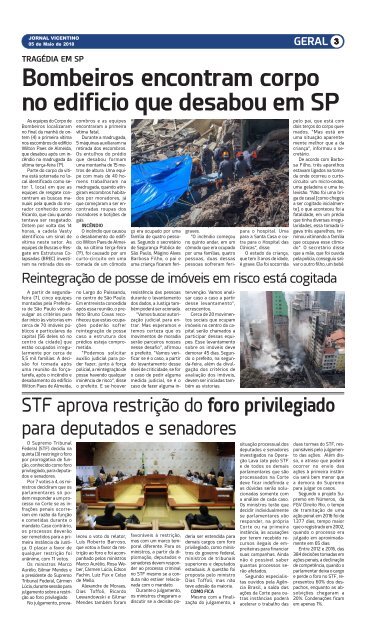 JORNAL VICENTINO 05.05.2018