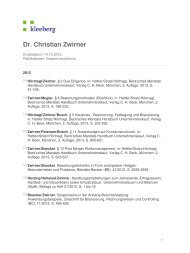Dr. Christian Zwirner - Kleeberg