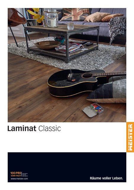 MEISTER Katalog Laminat Classic 2018