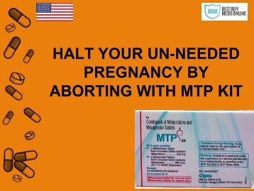 HALT YOUR UN-NEEDED PREGNANCY BY ABORTING WITH MTP KIT