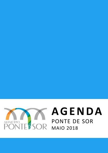 Agenda Ponte de Sor - maio 2018