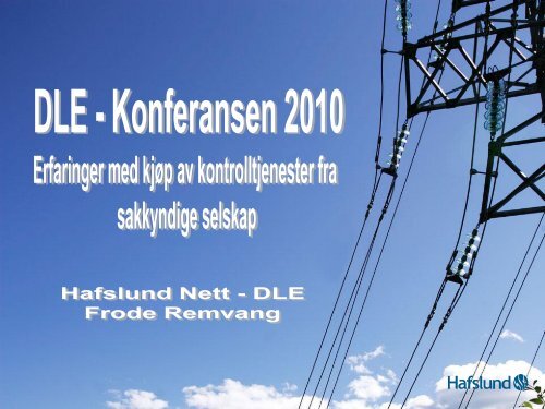 s.1 Endres i topp-/bunntekst - Energi Norge