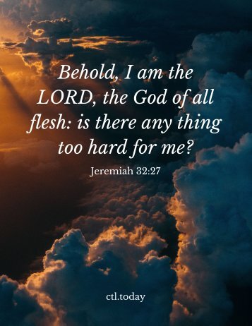 Jeremiah 32:27 