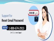 reset gmail password