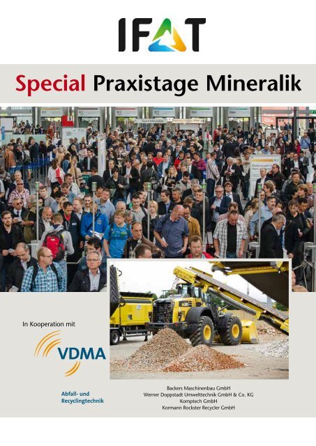 IFAT Special Praxistage Mineralik