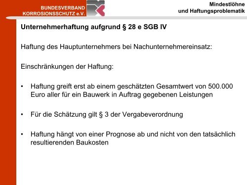 MindestlÃƒÂƒÃ‚Â¶hne - Bundesverband Korrosionsschutz e.V.